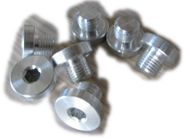 Fabricant de pièces tournées hexagonales en aluminium de précision