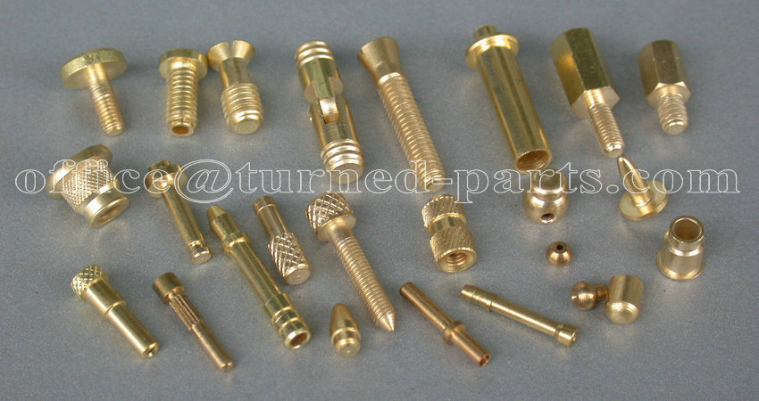 custom precision brass turning parts China manufacturer