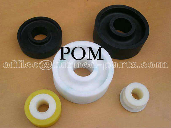 custom precision black POM turned parts manufacturer